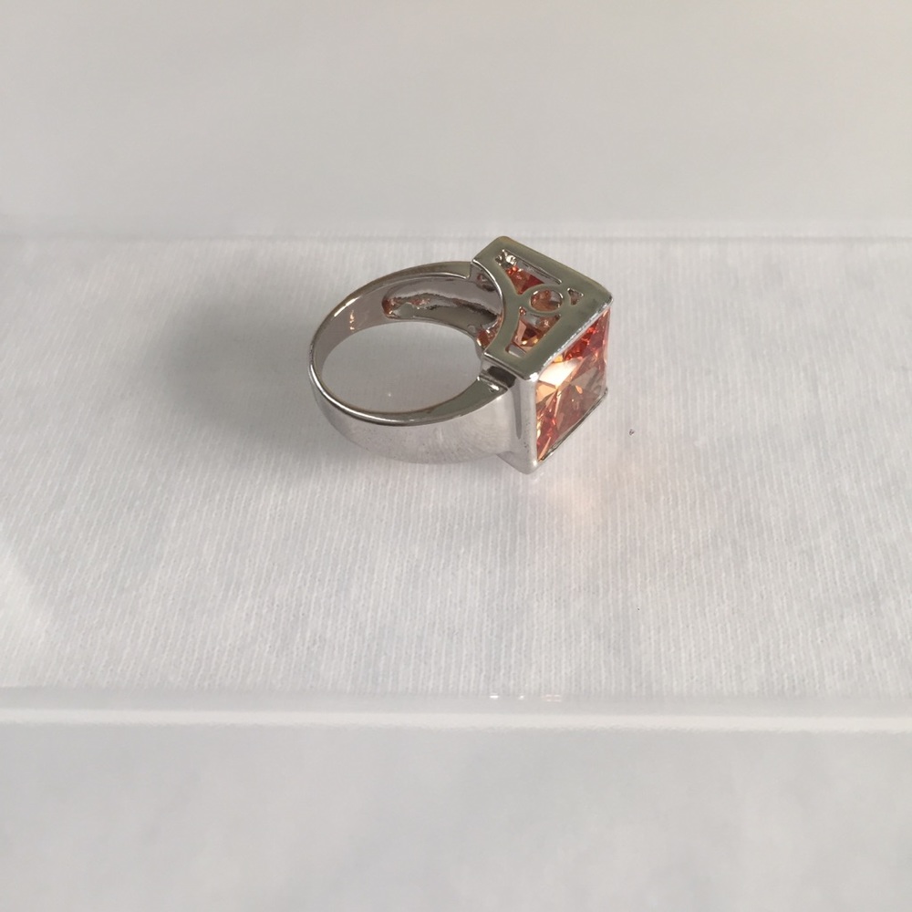 Silver Morganite Ring - Picture 3 of 8
